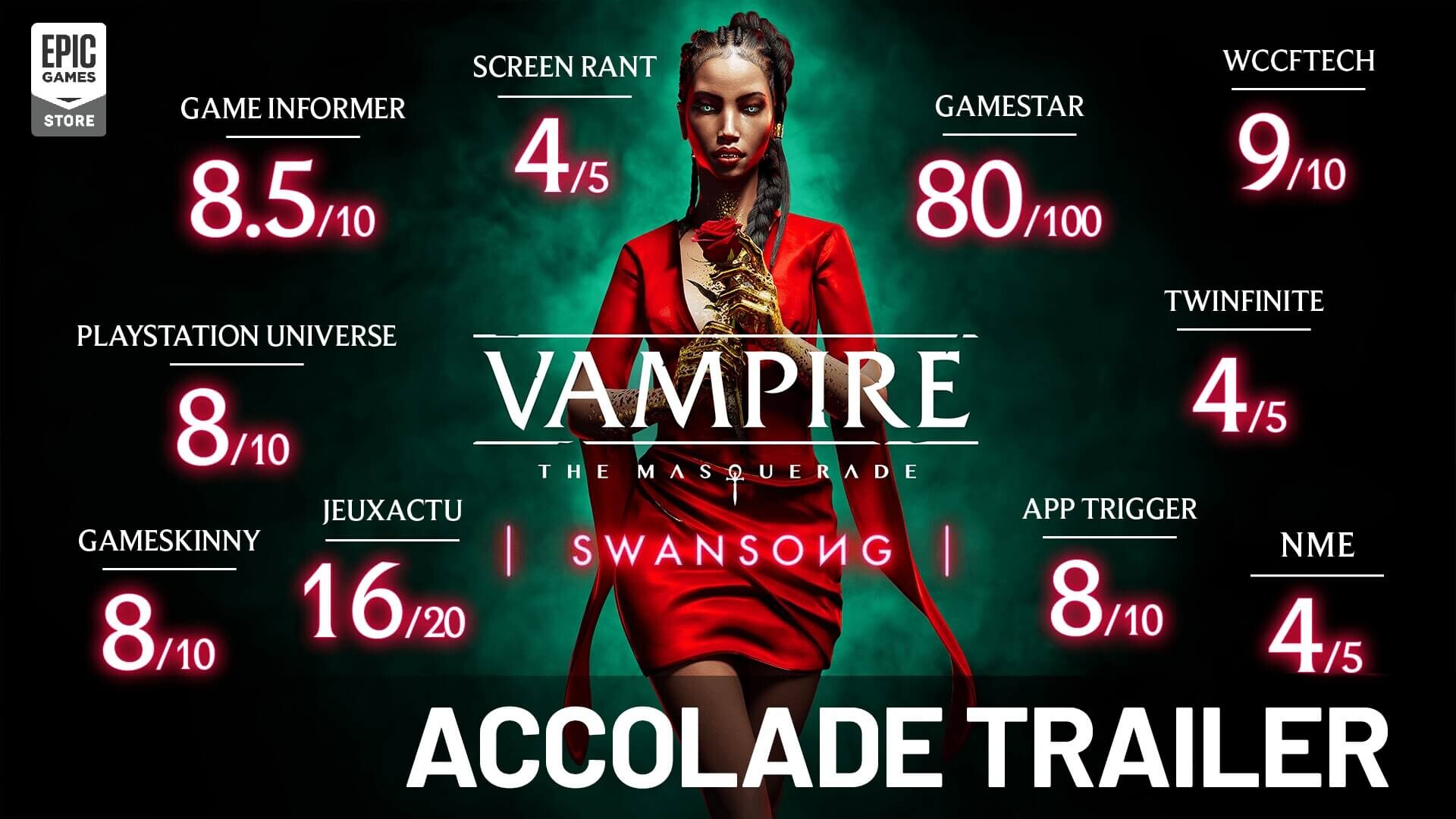 《吸血鬼：避世血族 – 绝唱 Vampire: The Masquerade—Swansong》中文绿色版